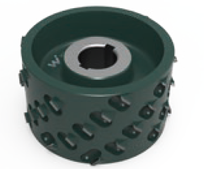 PCD voorfrees low noise ECO 45°