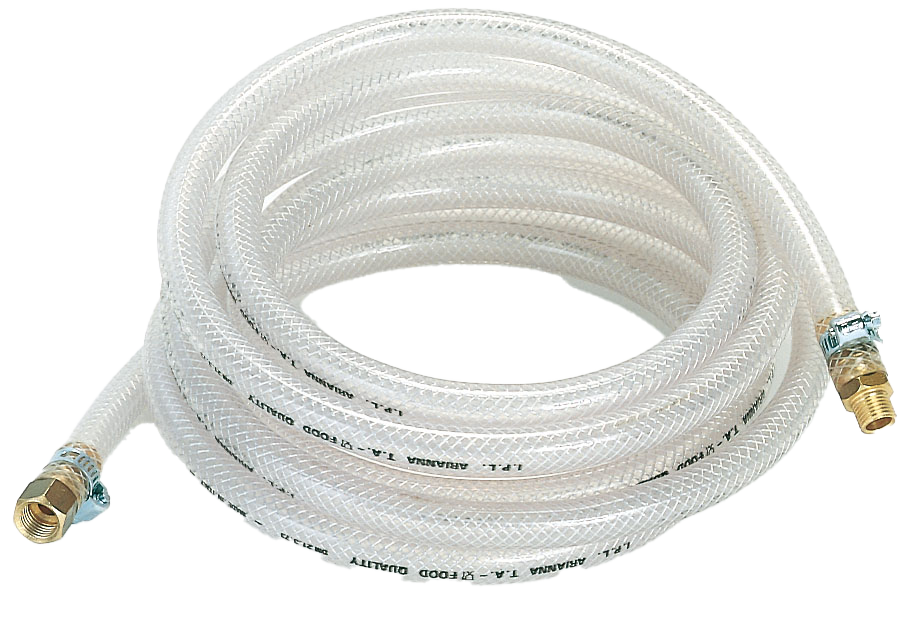 PIZZI lijmslang nylon 3 meter lengte met koppelstukken