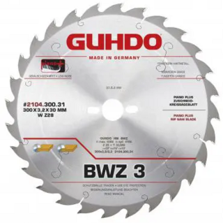 HM Cirkelzaag GUHDO PIANO PLUS D250 x 3,2/2,2 x 30 Z=24 WZ