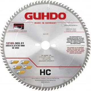 HM Cirkelzaag GUHDO PIANO PLUS D160 x 3,0/2,2 x 20 Z=54 WZ