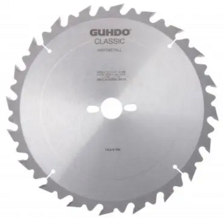 HM cirkelzaag GUHDO 2002 LFZ 2 massief hout langs- en sporadisch dwarsbewerking D450 x 4,0/2,8 x 30 Z=32 WZ BG
