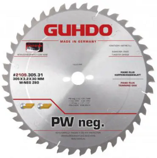 HM Cirkelzaag GUHDO PIANO PLUS D420 x 4,2/2,8 x 30 Z=54 WZ neg.