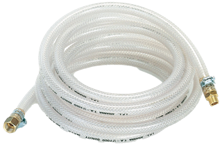 PIZZI lijmslang nylon 3 meter lengte met koppelstukken