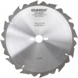 HM cirkelzaag GUHDO 2001 LFZ 1 massief hout langsbewerking D300 x 3,4/2,2 x 30 Z=12 WZ BG