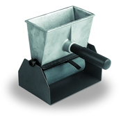 PIZZI lijmroller met rubber rol & metalen staander 150 mm