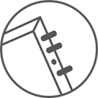 Drevels en verbindingsplaatjes