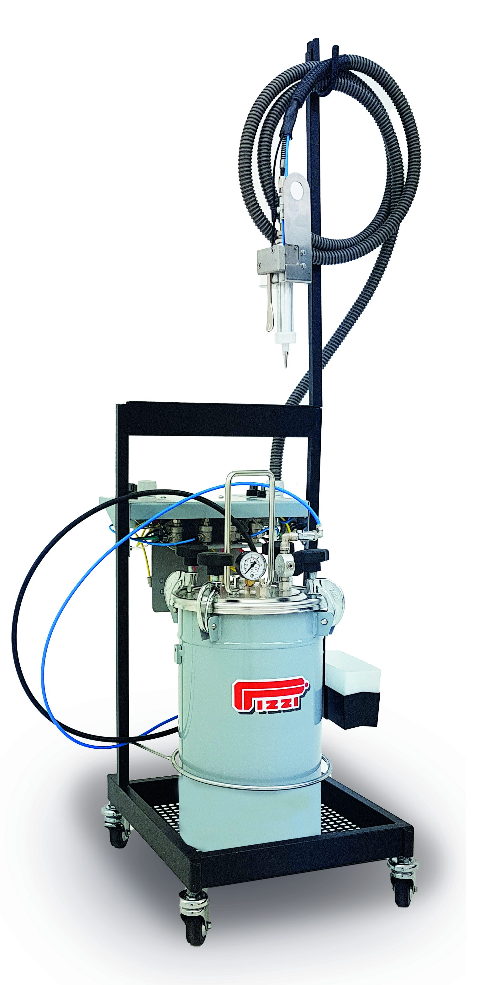 PIZZI drukvat EasyAPP incl. recht lijmpistool