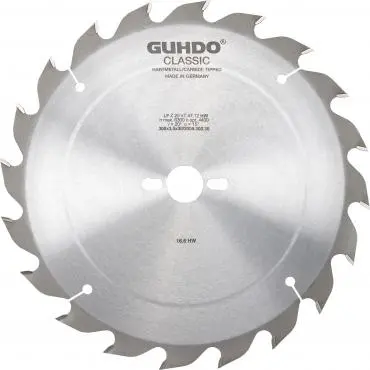 HM cirkelzaag GUHDO 2005 LF onbehandeld massief hout langsbewerking