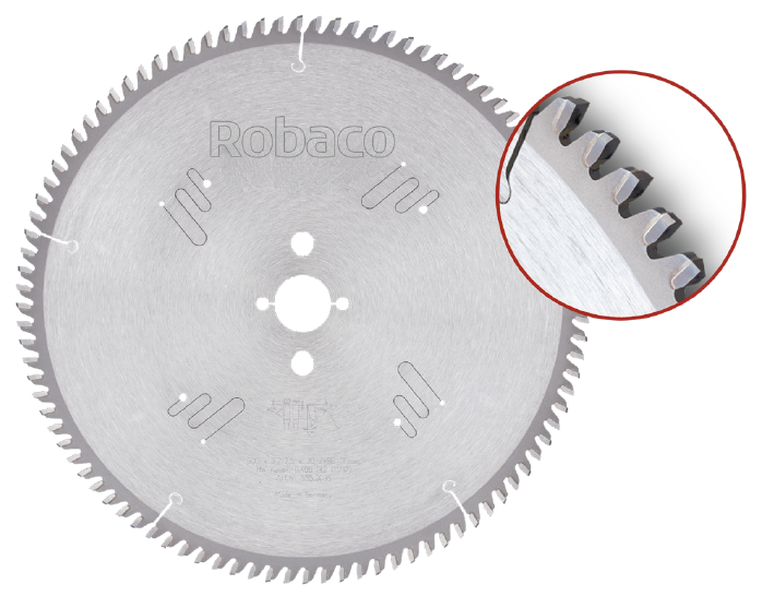 HM Cirkelzaag Aluminium met positieve spaanhoek