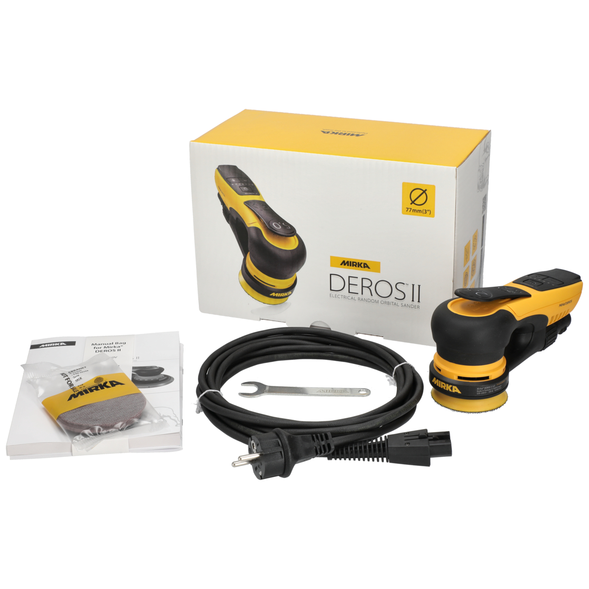 Mirka elektrische schuurmachine Deros II
