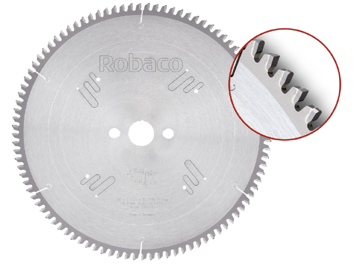 HM Cirkelzaag Aluminium met negatieve spaanhoek