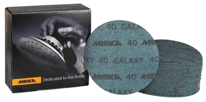 Mirka Promo kit Deros II 650 Ø 150 mm + Galaxy Grip