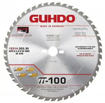 HM Cirkelzaag GUHDO PIANO PLUS