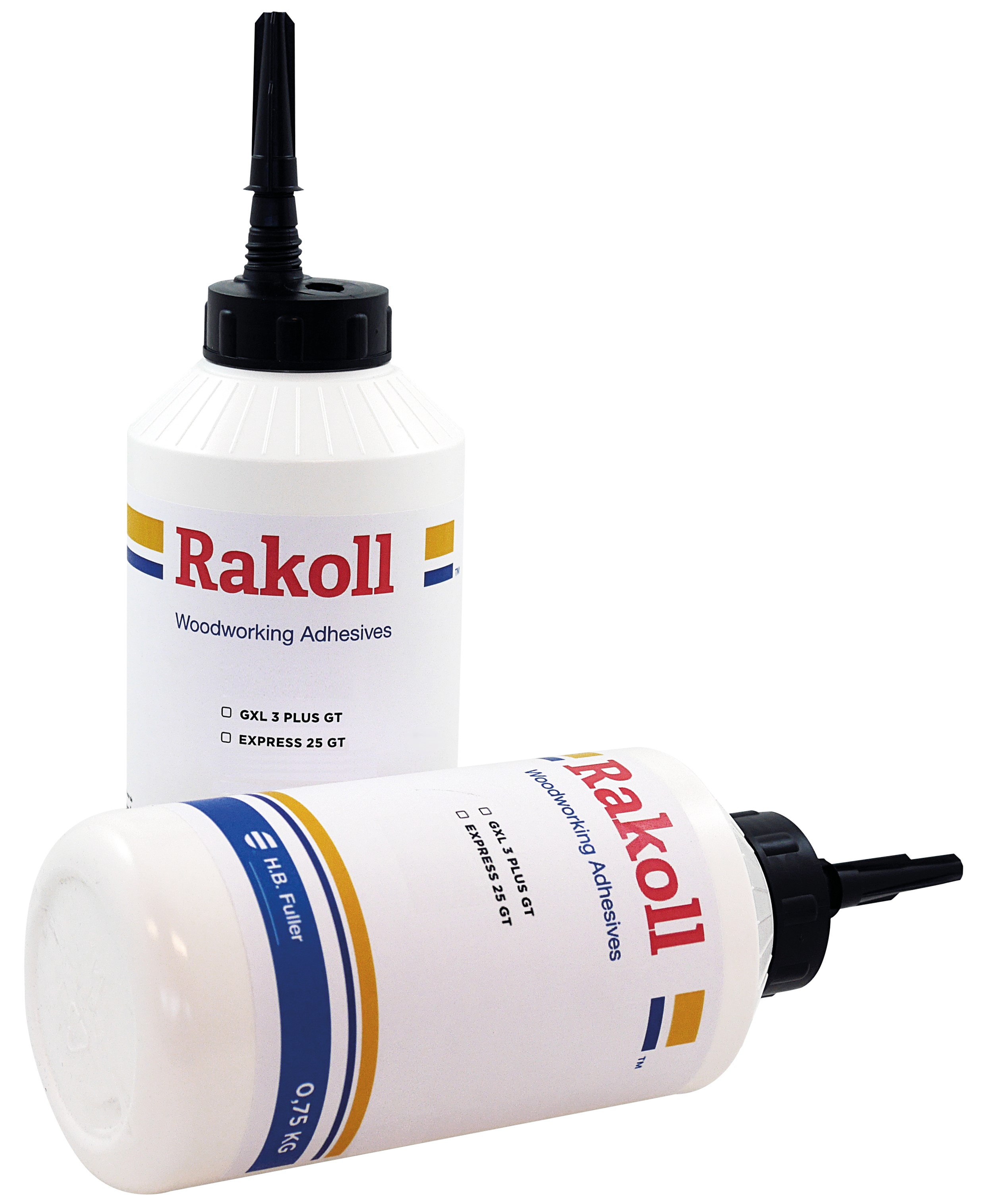 LEGE LIJMFLES MET PLATTE ZIJDE