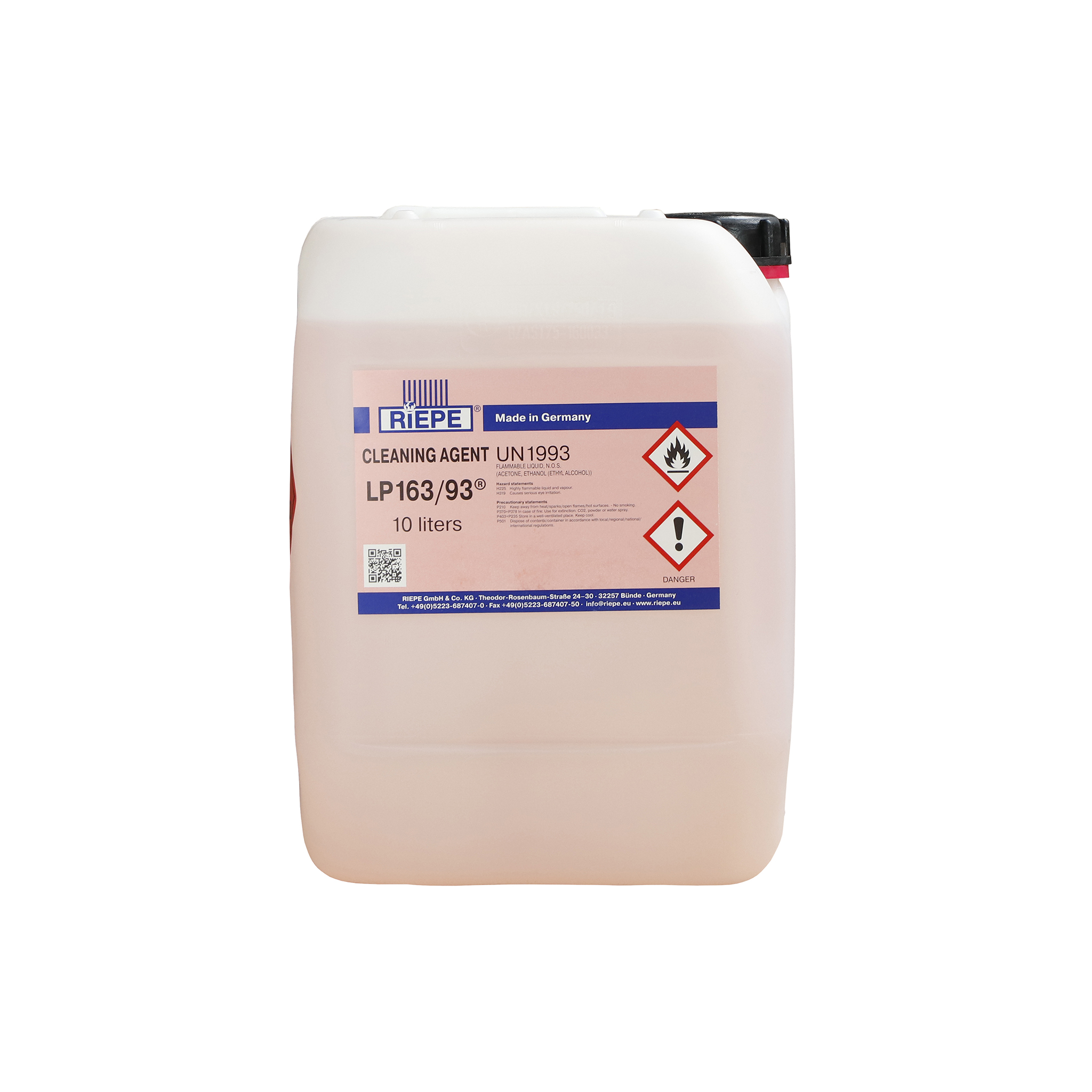 Riepe LP163/93 reinigingsmiddel