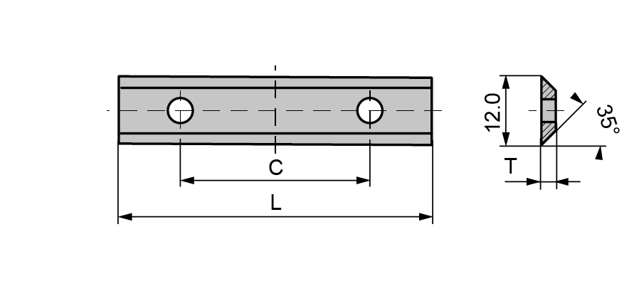 HW wp mesjes standaard 35° H9 Z2