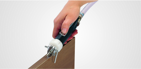 PIZZI geleiding voor standaard puntnozzle