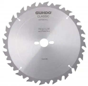 HM cirkelzaag GUHDO 2002 LFZ 2 massief hout langs- en sporadisch dwarsbewerking