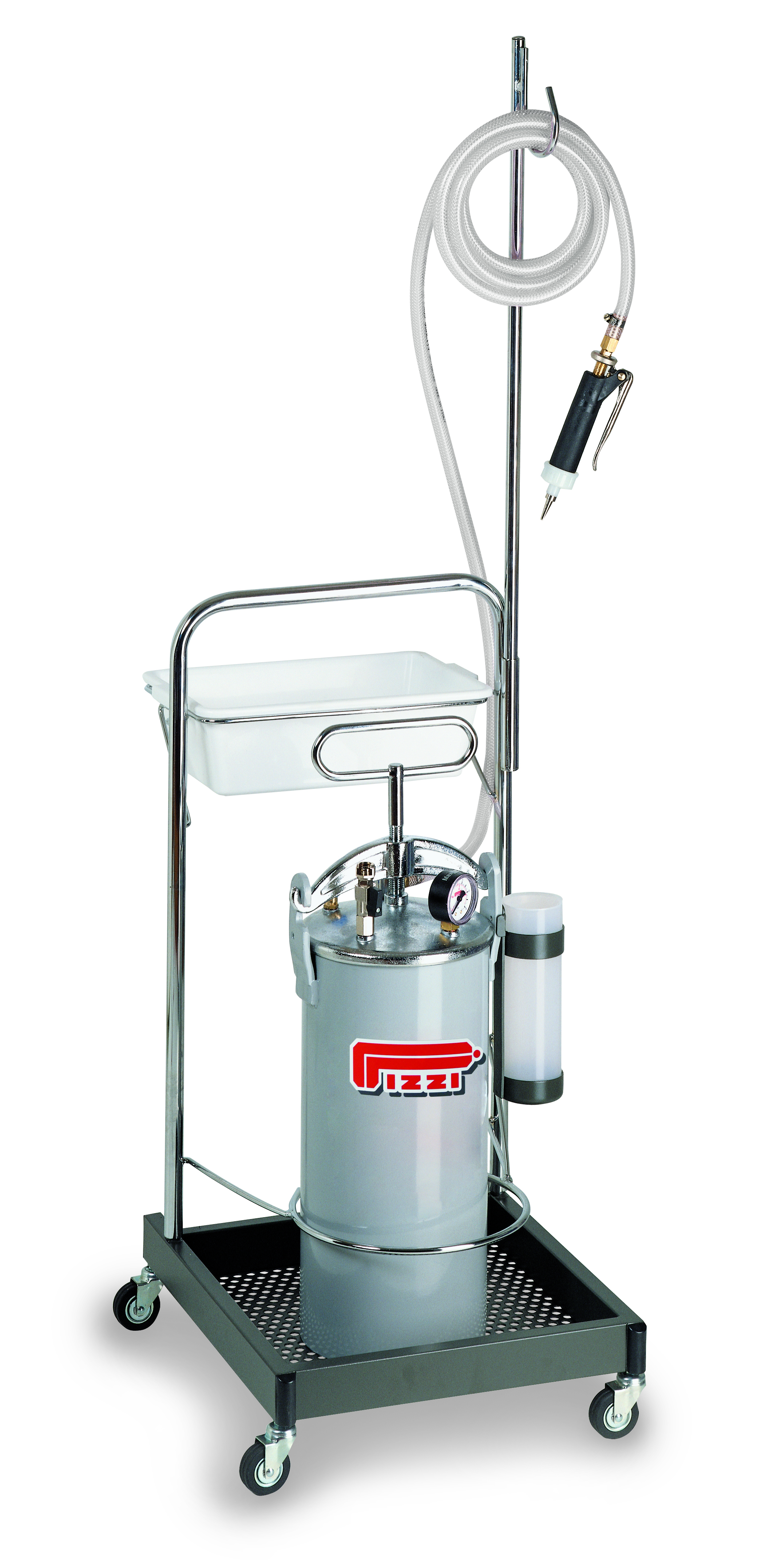 PIZZI rolwagen met houder voor drukvat A8 serie