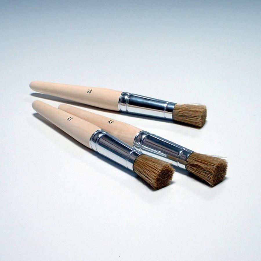 BORSTEL VOOR LIJM, SOLVENTEN, LAKKEN