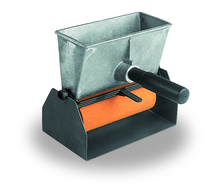 PIZZI lijmroller met spons rol & metalen staander