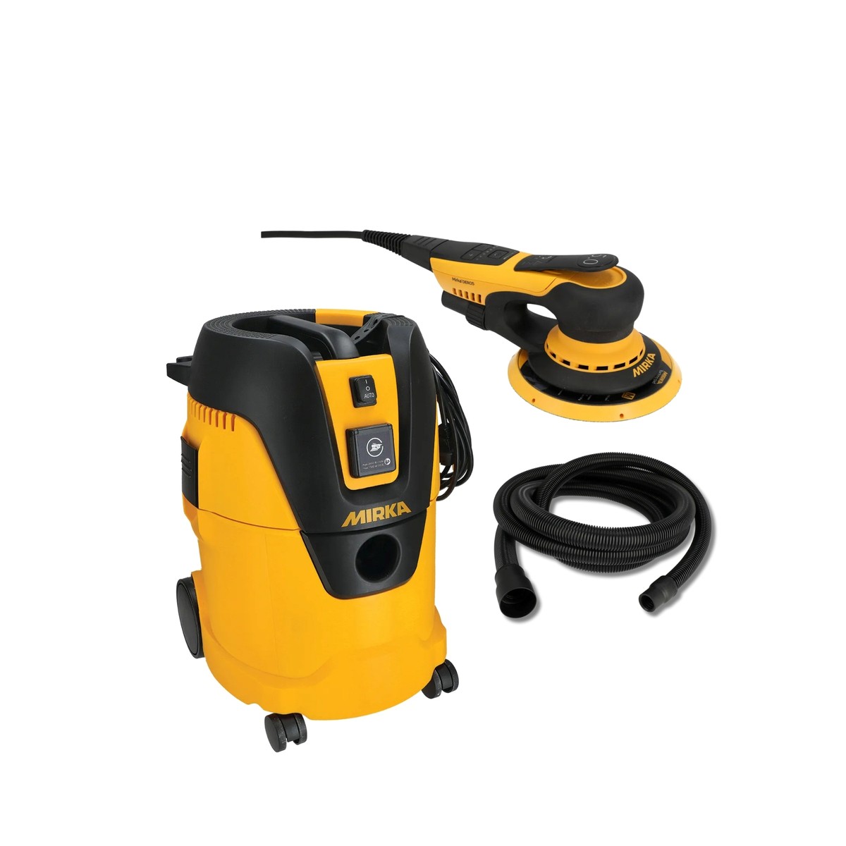 Mirka Promo kit stofzuiger 1025 L + Deros II 650 Ø 150 mm
