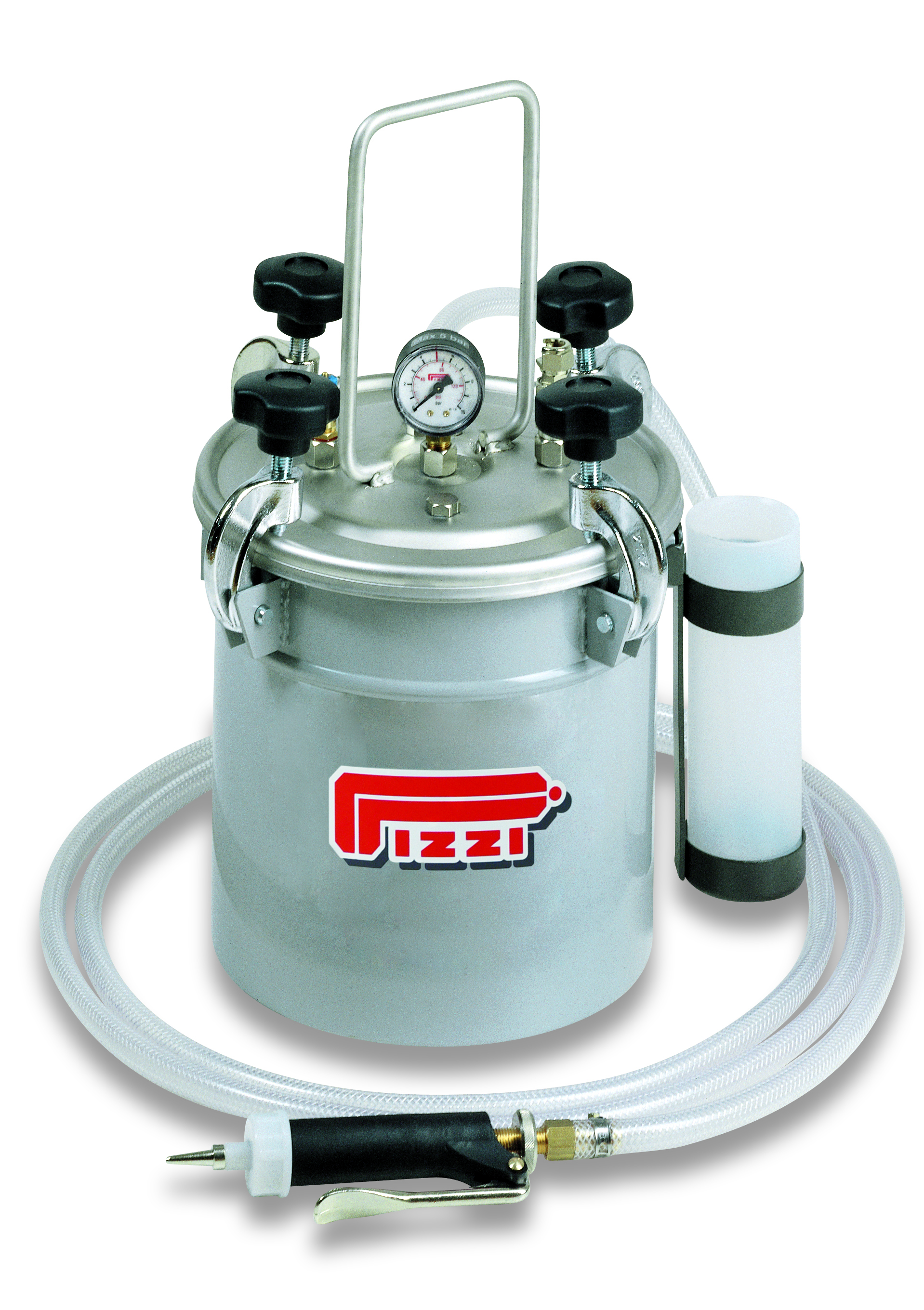 PIZZI drukvat A5 voor pvac lijm incl. lijmpistool 002