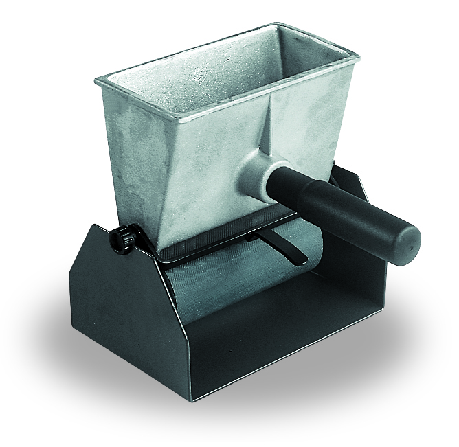 PIZZI lijmroller met rubber rol & metalen staander