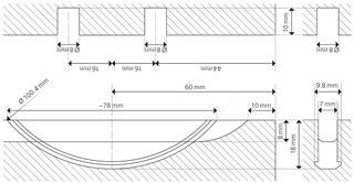 Lamello Divario P-18 300 paar