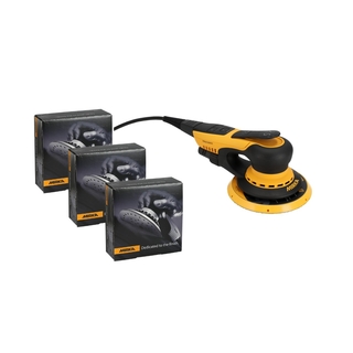 Mirka Promo kit Deros II 650 Ø 150 mm + Galaxy Grip