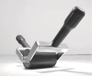 PIZZI X-Press manuele aandrukrol met dubbele magnetische grip