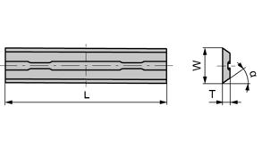 HW wp mesjes handschaafmachine Z4