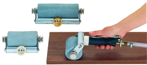 PIZZI cylinder lijmsproeier met rubber rol